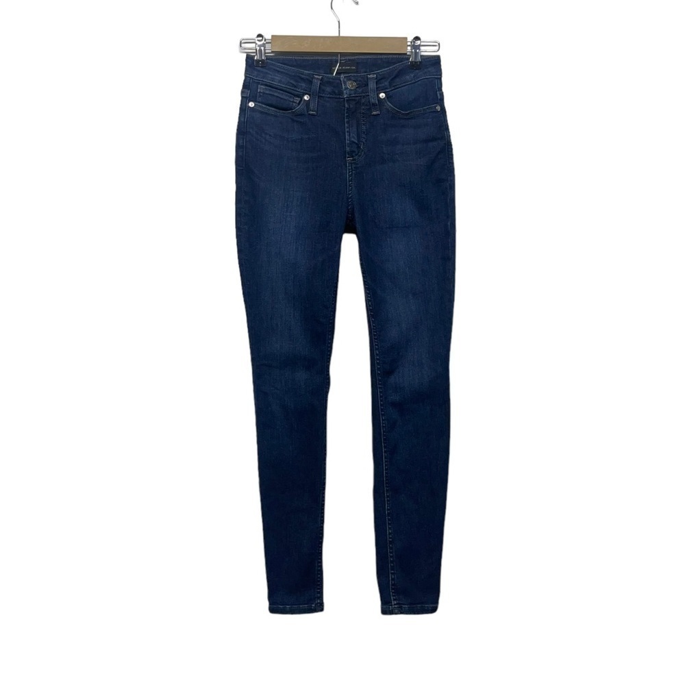 Silver Jeans High Note Skinny Dark Wash Jeans Size 26 Western Equestrian Preppy